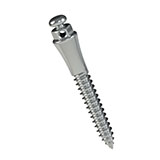 Miniparafuso Ortodôntico Extrarradicular de Aço (Compr.: 10mm  Transm.: 4mm  Ø2mm)